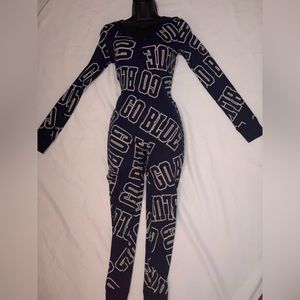 “GO BLUE” U of Michigan Onesie Pajamas
